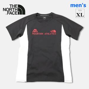 吸汗速乾とUVケアと静電ケアを搭載！ 【 ノースフェイス (XL) 】ショートスリーブアンペアトレーニングクルー THE NORTH FACE NT11891