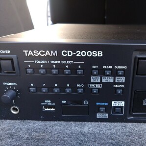 TASCAM 業務用 CD-200SB 本体のみの画像3