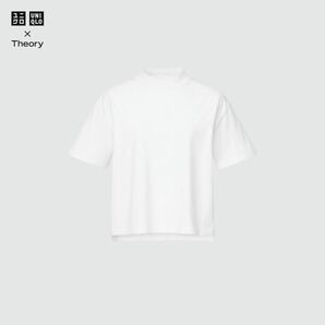 UNIQLO×Theory エアリズムコットンモックネックT