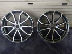 43/ wheel 2 pcs set MAK MFF 5 hole 18 -inch 8J +40 PCD112 details explanatory note chronicle other great number exhibiting 