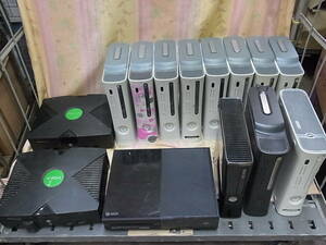 GA93-16/XBOX series body 14 pcs large amount together XBOX XBOX360 XBOXone Microsoft Microsoft game body only Junk game 