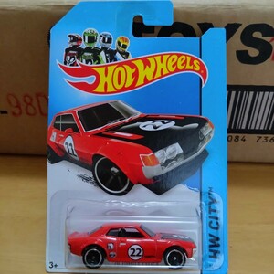 HotWheels 70 TOYOTA CELICA レッド ホットウィール トヨタ セリカ 赤 ダルマセリカ　HW CITY 　