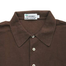 90s IZOD LACOSTE アイゾッド ラコステ ポロシャツ POLO SHIRTS 90年代 Brown_画像2