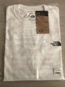 新品 ノースフェイス エントランスパーミッション 半袖Tシャツ ホワイト メンズL 検索 NORTH FACE パタゴニア モンベル 登山 速乾