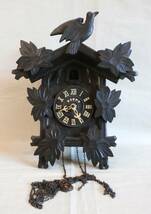 機械式鳩時計　POPPO　手塚時計　TEZUKA CLOCK　ハト時計　鳩時計　C　アナログ　昭和レトロ　時代物　柱時計　掛け時計　アンテイーク_画像1