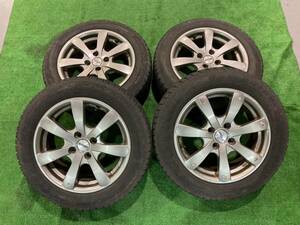 社外ホイール 4本セット 15×6.5JJ +42 PCD100 4穴 ■ 175/65R15 タイヤおまけ ■ シビック ルーミー タンク トール フリード パッソ