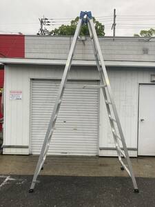 [ pickup limitation ][ secondhand goods ]* Hasegawa aluminium long stepladder TOP-30 / ITAY27Q6BW6S