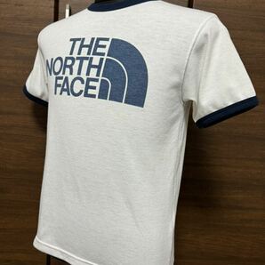 THE NORTH FACE(ザ・ノースフェイス） S/S HEATHER RINGER TEE（ヘザーリンガーティー）NT31612 ホワイト S 人気モデル！GOLDWIN正規品の画像1