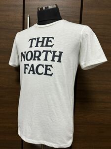 THE NORTH FACE(ザ・ノースフェイス） S/S TNFシンプルティー NT31792 ホワイト M ビッグロゴ 人気デザイン GOLDWIN正規品
