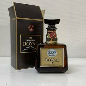 サントリーウィスキー ローヤル12年 ミレニアム2000記念ラベル SUNTORY WHISKY ROYAL 700ml 43% 箱有り 未開栓