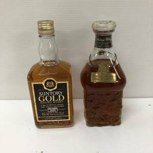 【未開栓】SUNTORY サントリー WHISKY ウイスキー 2本セット GOLD EXCELLENCE 特級 1級