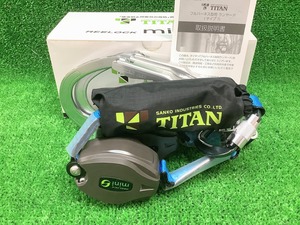 未使用品 タイタン TITAN 新規格 ハーネス胴ベルト型 兼用巻き取り式 ダブルランヤード REELOCK mini リーロックミニ HL-HW-130 【3】