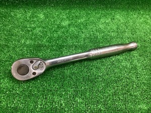 中古品 Snap-on スナップオン 旧ロゴ 1/2 12.7ｍｍ角 ラチェットハンドル L-710