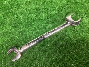 中古品 スナップオン Snap-on オープン エンド スタンダード レンチ 3/4-7/8インチ VO2428B