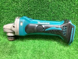 中古品 makita マキタ 18V 100mm 充電式ディスクグラインダ GA402DZ 本体のみ