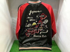 未使用品 Snap-on スナップオン JAPAN ジャパン リバーシブル スカジャン CIZ1300J RED L【2】