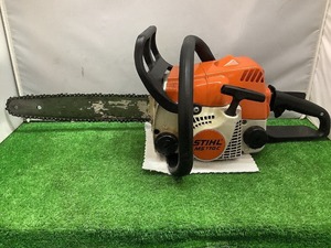 中古品 STIHL スチール 軽量 コンパクト エンジン チェンソー MS170C