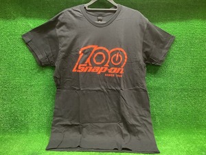 中古品 Snap-on スナップオン 100周年記念 限定Tシャツ Lサイズ ブラック