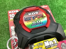 未使用品 ムラテックKDS 剛立 G25巾 5m マグ厚爪LD 鋼製巻尺 赤 2個セット GTR-G2550MZ_画像3