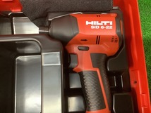 未使用品 HILTI ヒルティ 21.6 V 充電式 インパクトドライバー SID 6-22_画像2