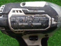 中古品 makita マキタ 18V 充電式 インパクトドライバ TD170DZ 本体のみ_画像3