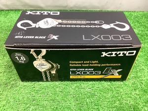 未使用品 KITO キトー レバーブロック 250kg×1.0m 小型タイプ LX003