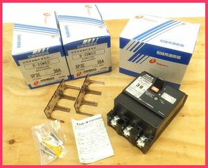 D0517C 未使用 テンパール Tempearl 配線用遮断器 B-33MEC 3P3E 30A 誘導電動機保護兼用 計3点