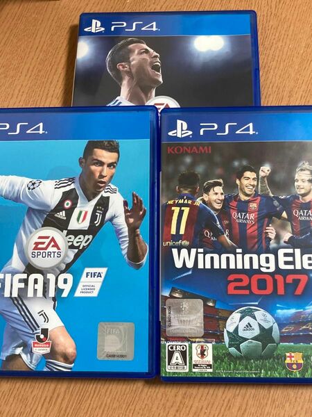 【PS4】 FIFA 19 FIFA 18 ウイニングイレブン2017