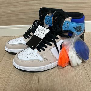 未使用　NIKE(ナイキ)AIR JORDAN 1 RETRO HIGH OG Prototype エア ジョーダン スニーカー 26.5cm US8.5 DC6515-100 黒タグシューレース有