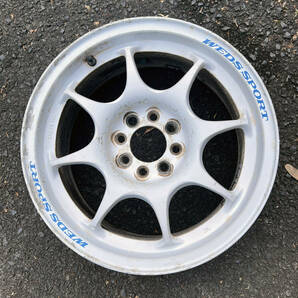 WEDS SPORT 4本！ 15x6.5JJ 100/4H 送料込！の画像3