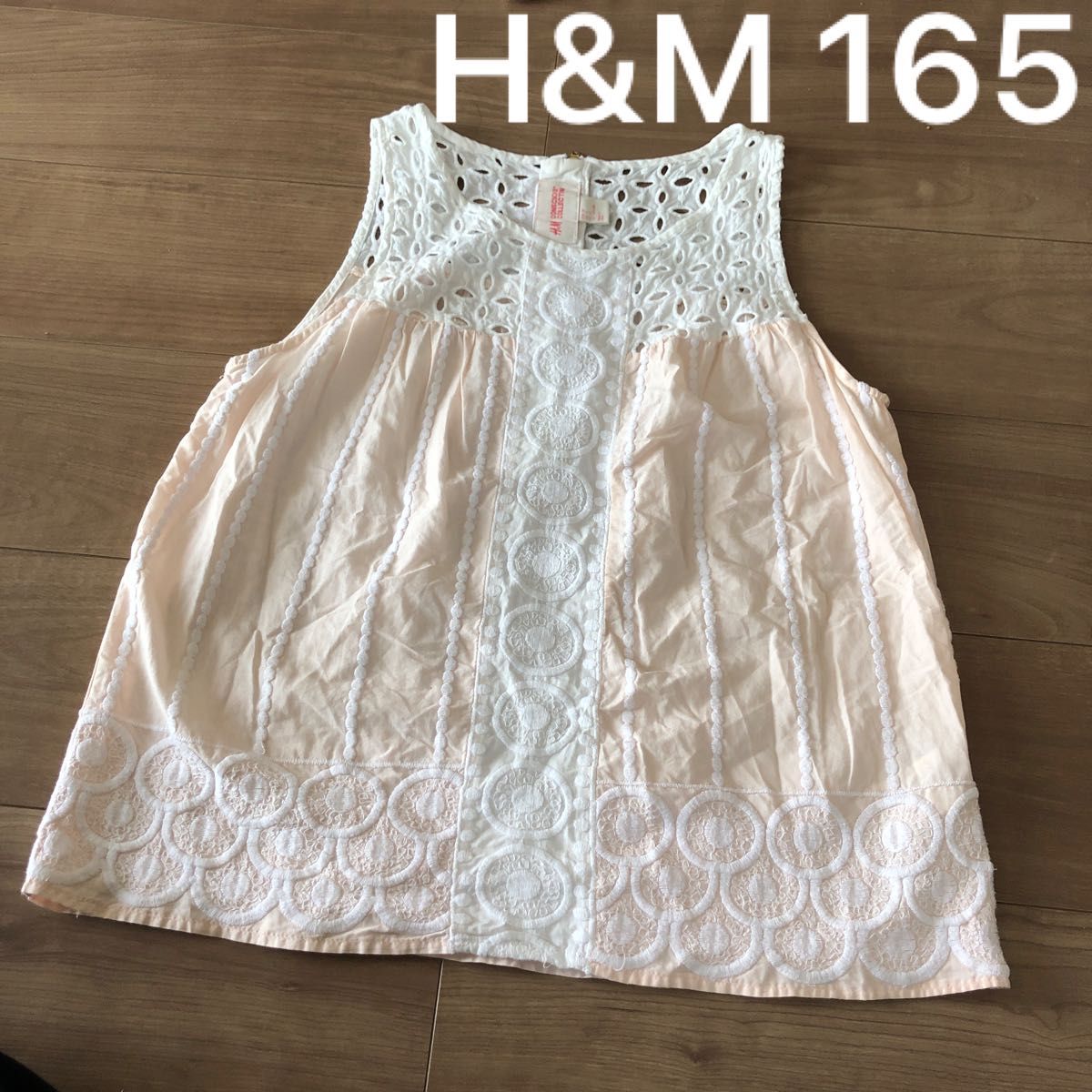 H&M ノースリーブ カットソー165