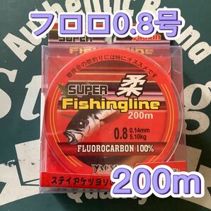 お得な200mフロロライン0.8号フロロカーボン0.8号200m