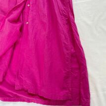 ZARA 大人素敵スタイル　鮮やかピンクカラー　ゆったりロングワンピース　羽織り　日焼け防止　サイズS ザラ♪_画像7