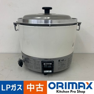 【中古】 A07667 ガス炊飯器 3.3升 リンナイ RR-30S1 LPガス用 【ガス種注意】【業務用】【厨房用】【保証有】