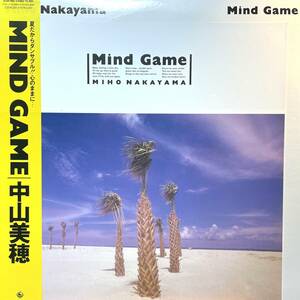 帯付き 中山美穂/MIND GAME/KING K28A860 LP 和ブギー/シティポップ