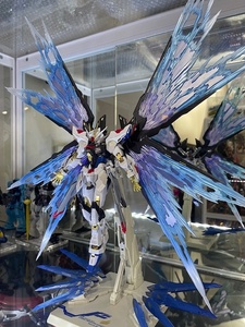 [ вскрыть товар ]METAL BUILD Strike freedom Gundam + свет. крыло опция комплект ( metal build STRIKE FREEDOM)