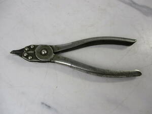 S181 shelves 36 present condition goods snap ring pliers CH-0 8-25 SUPER hand tool tool carpenter's tool DIY supplies 