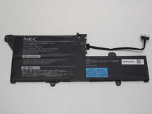 NEC純正 バッテリー PC-VP-BP126 3166mAh 動作品 管AD-1089_画像1