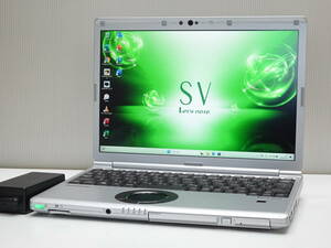 Panasonic CF-SV9 no. 10 поколение Core i5 10210U 16GB SSD256GB Win11 office DVD мульти- 1920x1200 let's Note аккумулятор хороший труба DH-513