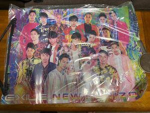 EXILE NEW HORIZON fan Club privilege clear poster 