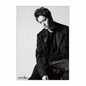 EXILE TRIBE FAMILY FAN CLUB EVENT TAKAHIRO roadside station 2017 poster B2 size 