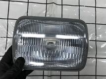 Stanley ヘッドライト　HONDA（？） 旧車　ハロゲン　縦:14cm 横:21cm 12V60/55W-3.4W_画像1