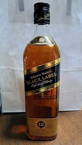 ジョニーウォーカー Johnnie Walker ブラックラベル BLACK LABEL スコッチ ウイスキー 古酒