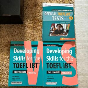 TOEFL iBT 公式テスト&トレーニング【3点まとめ売り】