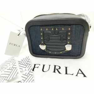 32900 【未使用】 フルラ ショルダーバッグ 1007134 FLULA ミニバック 肩掛け 斜めがけ パーティーバック