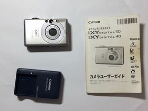 【未点検・未清掃】Canon IXY DIGITAL 50 デジタルカメラ コンパクト キャノン 通電確認済