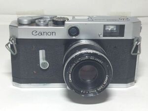 【未点検・未清掃】Canon P 型 ポピュレール レンジファインダーカメラ Canon LENS 50mm F2.8