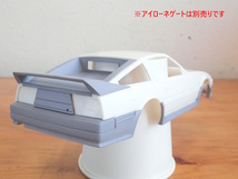 1/24 オリジナル タミヤ Z31 300ZX フルエアロキット 旧車 族車 街道レーサー フェアレディZ KAMINARI レジン_画像2