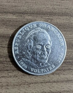 ヴォルテール　5フラン　コイン アンティークコレクション 古銭 硬貨 貨幣 銀貨　フラン