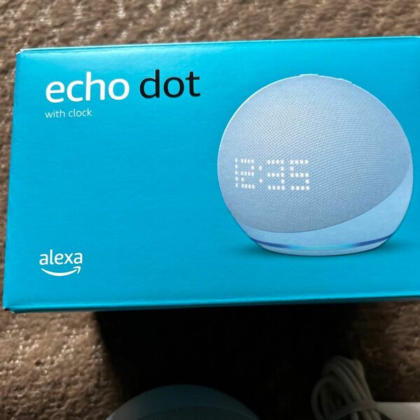 Echo Dot クラウドブルー エコードット第5世代with clock